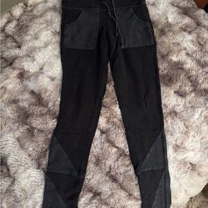 Free People Charcoal Jogger Pants